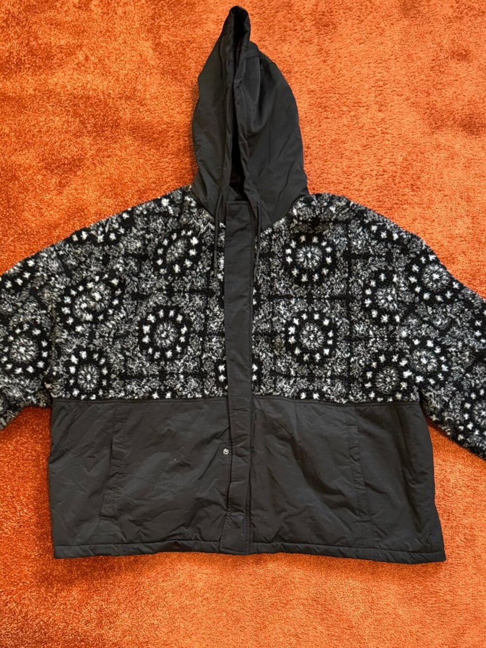 ASOS DESIGN Borg Fleece Jacket